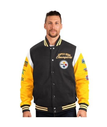 Official Pittsburgh Steelers  6x Championship Jacket offre 