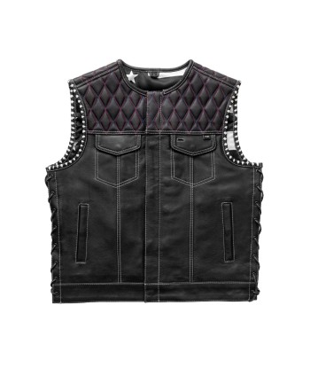 Americano Men's Club Style Leather Vest prix pour 