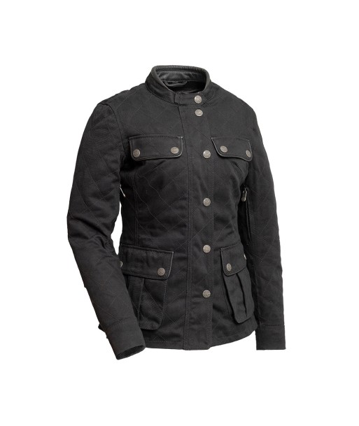 Outcast - Women's Twill Motorcycle Jacket à prix réduit toute l'année