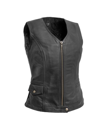 Lolita - Women's Motorcycle Leather Vest les ctes