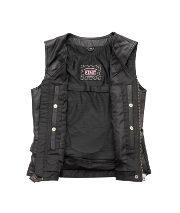 Lolita - Women's Motorcycle Leather Vest les ctes