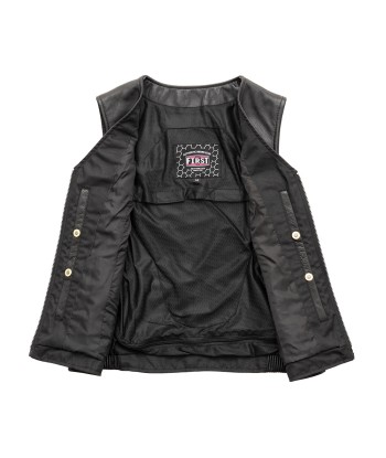 Diana - Women's Motorcycle Leather Vest prix