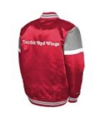 Mitchell and Ness Kids Detroit Red Wings Satin Jacket solde