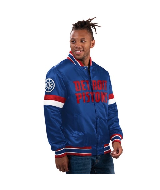 Starter Detroit Pistons 313 Nylon Jacket du meilleur 