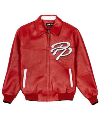 Pelle Pelle GOAT Varsity Jacket - Red Faites des économies