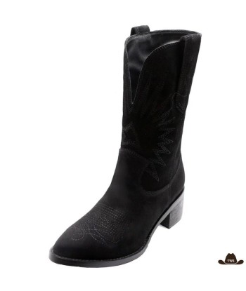 Bottes Western Daim pas chere