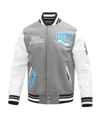 Pro Standard Detroit Lions Pennant Varsity Jacket de votre