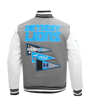 Pro Standard Detroit Lions Pennant Varsity Jacket de votre