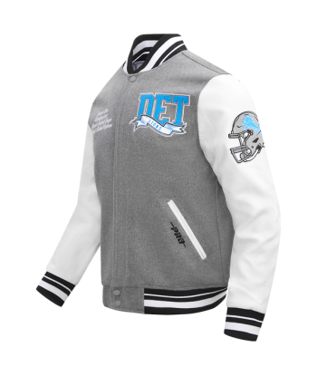 Pro Standard Detroit Lions Pennant Varsity Jacket de votre