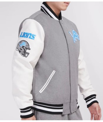 Pro Standard Detroit Lions Old English Varsity Jacket 50% de réduction en Octobre 2024