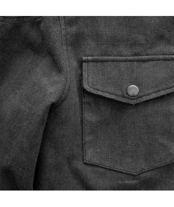 The Moto Shirt - Recycled Canvas Les magasins à Paris