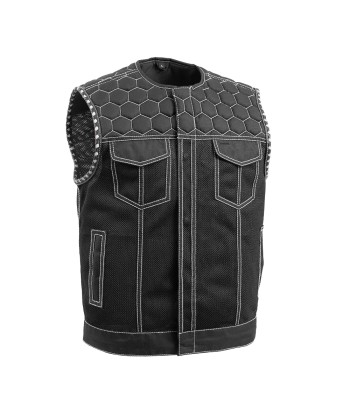 Hornet Moto Mesh Men's Club Style Vest le des métaux précieux