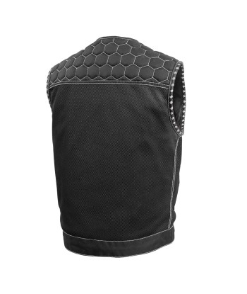 Hornet Moto Mesh Men's Club Style Vest le des métaux précieux