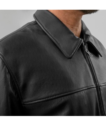 Anderson Men's Cowhide Leather Jacket Jusqu'à 80% De Réduction