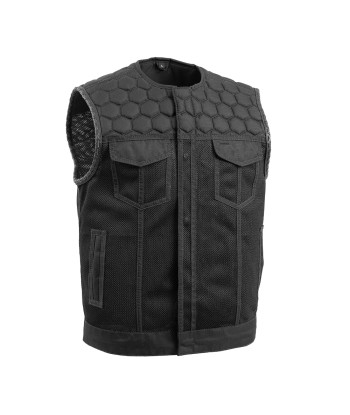 Hornet Moto Mesh Men's Club Style Vest le des métaux précieux