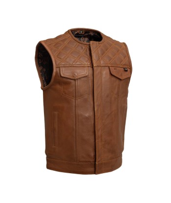 Dust Devil Men's Motorcycle Leather Vest (limited edition) 2023