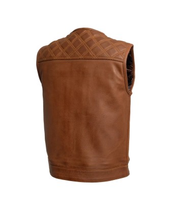 Dust Devil Men's Motorcycle Leather Vest (limited edition) 2023