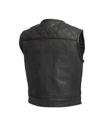 Shell Shock Men's Motorcycle Leather Vest (limited edition) des créatures d'habitude