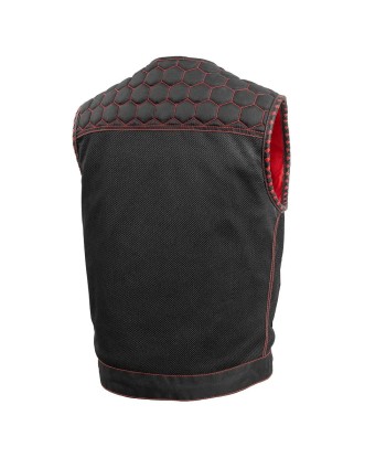 Hornet Moto Mesh Men's Club Style Vest le des métaux précieux