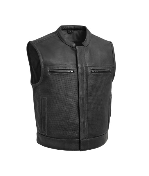 Lowrider Perforated Men's Leather Vest vous aussi creer 