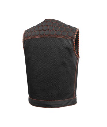 Hornet Moto Mesh Men's Club Style Vest le des métaux précieux