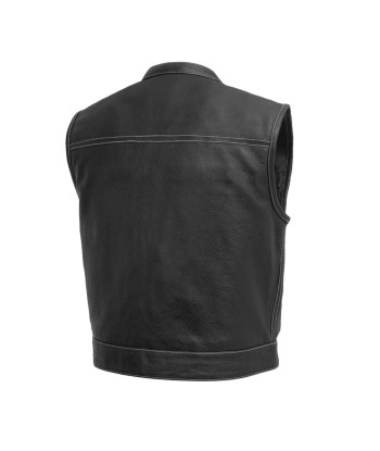 Lowrider Perforated Men's Leather Vest vous aussi creer 