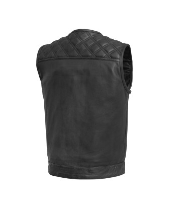 12 Gauge Men's Motorcycle Leather Vest acheter en ligne