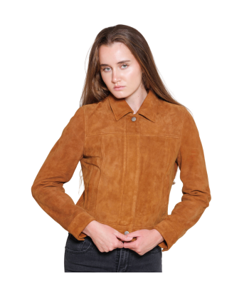 ALYSSA - Women's Suede Leather Jacket suggérées chez