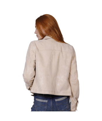 KARLY - Women's Suede Lifestyle Leather Jacket en ligne