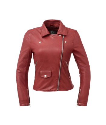 Lennox  Moto Style Leather Jacket pas cher