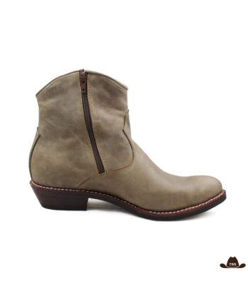 Bottines Cowboy Beige plus qu'un jeu 