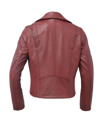 Lennox  Moto Style Leather Jacket pas cher