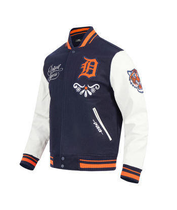 Pro Standard Detroit Tigers Skull Varsity Jacket destockage