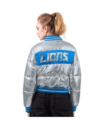 Ladies Detroit Lions Puffer Jacket de l' environnement