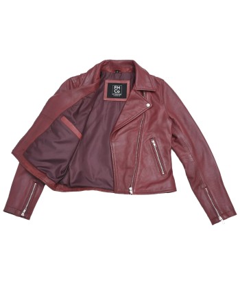 Lennox  Moto Style Leather Jacket pas cher