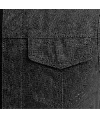 Lowside - Waxed Men's Motorcycle Canvas Vest plus qu'un jeu 