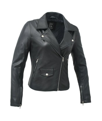 Lennox  Moto Style Leather Jacket pas cher