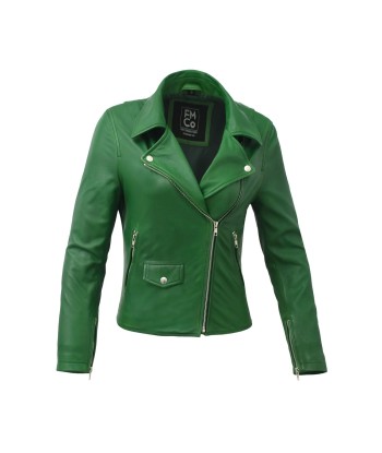 Lennox  Moto Style Leather Jacket pas cher