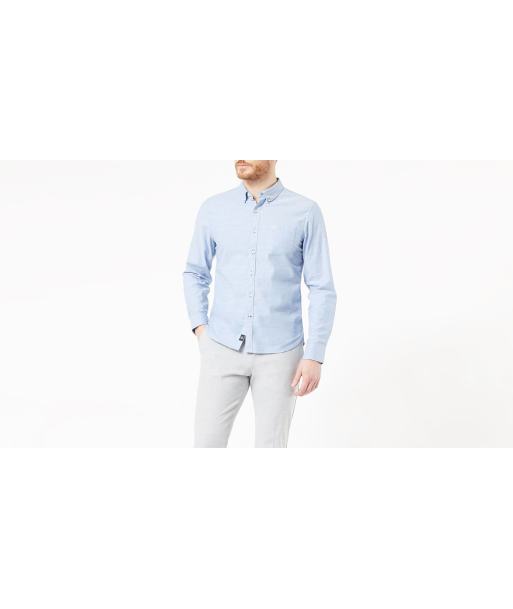 Men's Slim Fit 2 Button Collar Shirt Les magasins à Paris et en Île-de-France