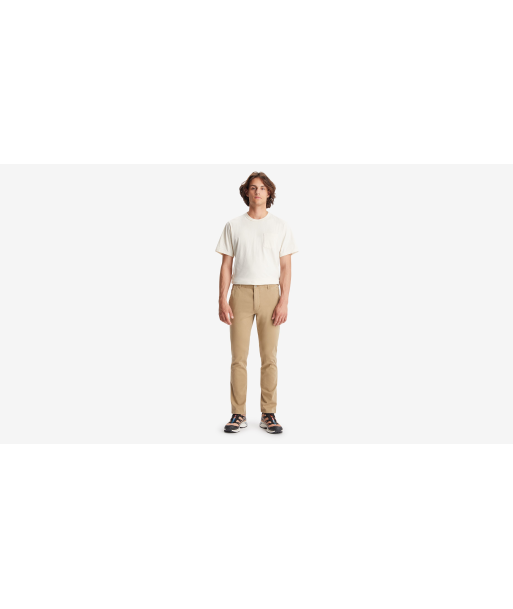 Men's Skinny Fit Smart 360 Flex Alpha Khaki Pants la colonne vertébrale