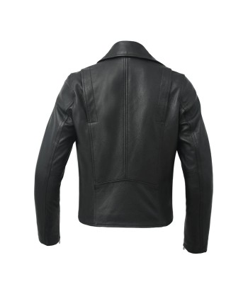 Lennox  Moto Style Leather Jacket pas cher