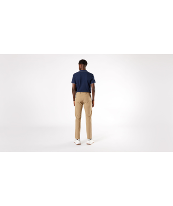 Men's Slim Fit Smart 360 Flex Alpha Khaki Pants pas chere