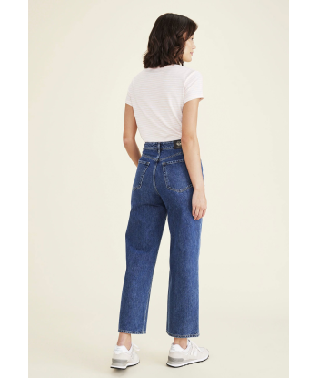 Women's Straight Fit High Jean Cut Pants les muscles