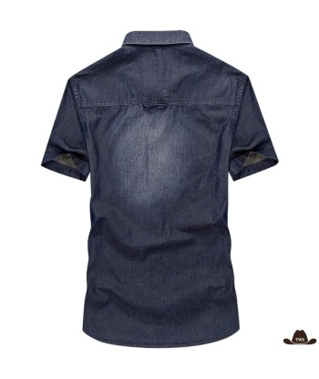 Chemise en Jean Homme Western de l' environnement